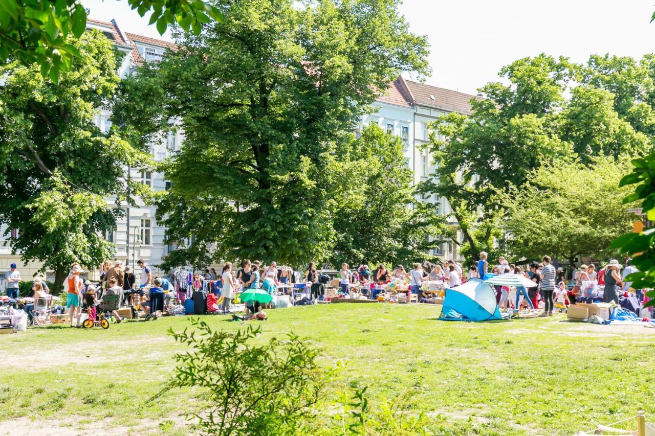 Spacious Apartment In Hemholtzkiez Prenzlauer Berg For 8 People Hiddenseer 柏林 外观 照片